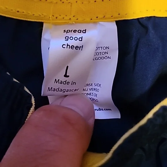 WonderWink  Navy Blue Scrubs Pants NWT - Picture 2 of 5